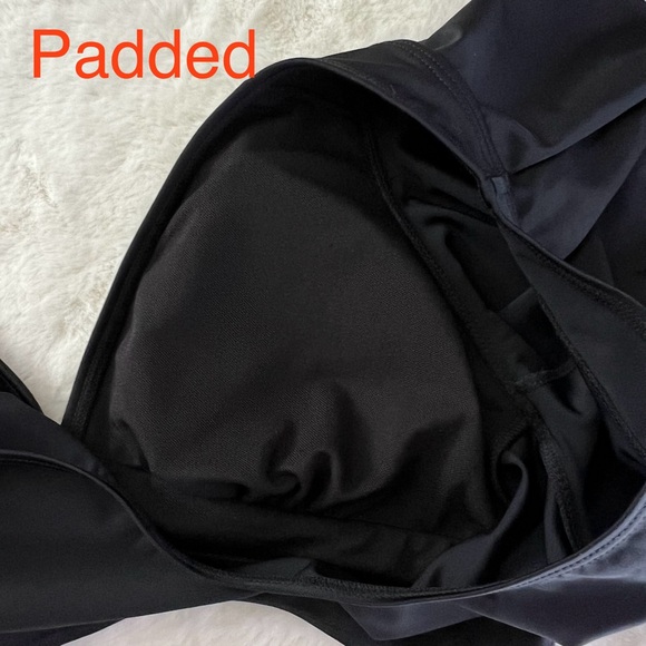 NWT Holipick Swim Flutter Top Black Size Small - Picture 5 of 13